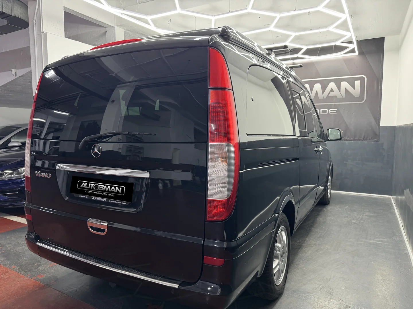 MERCEDES-BENZ Viano 2.2 CDI 4matic Fun Larga 2009 Diésel Negro - Motor